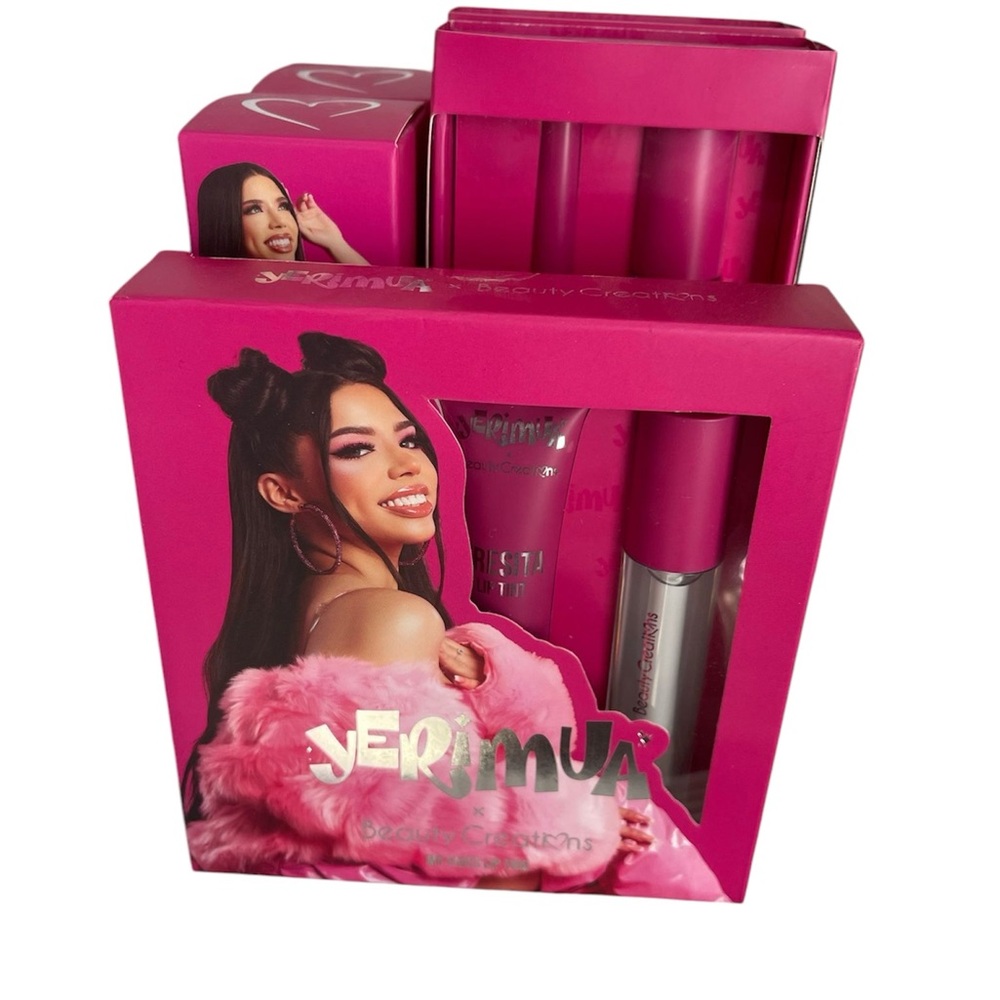 Beauty Creations Lip Set - Pink and Silver